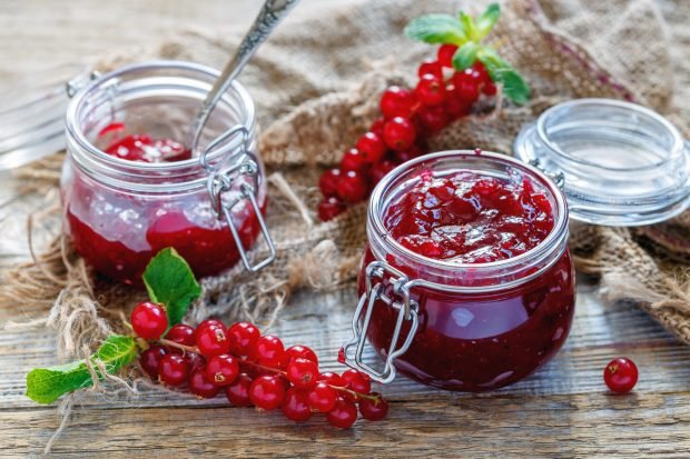 Джем из красной смородины0